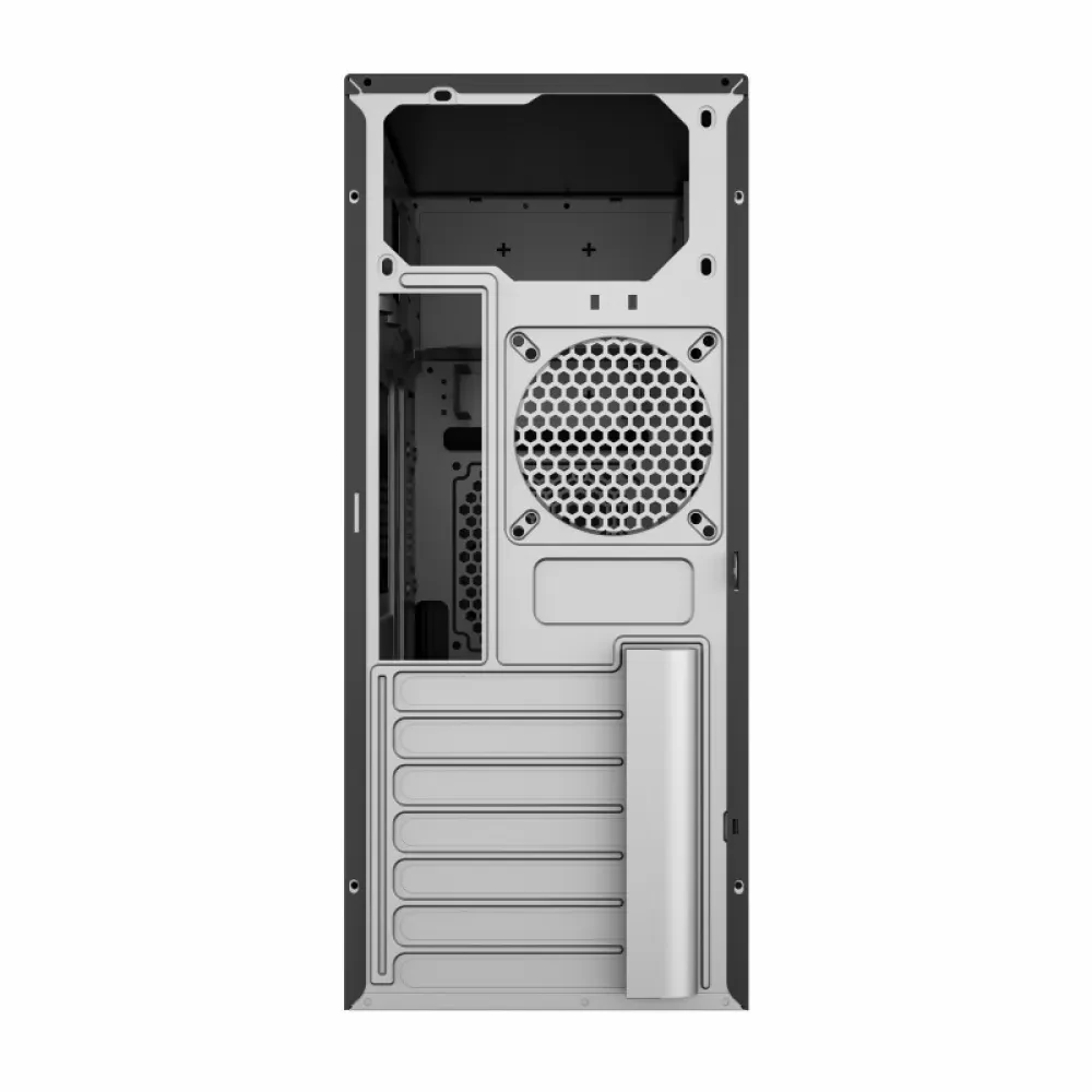 Компьютерный корпус Sohoo 2815BK, Midi-Tower, ATX, Чёрный