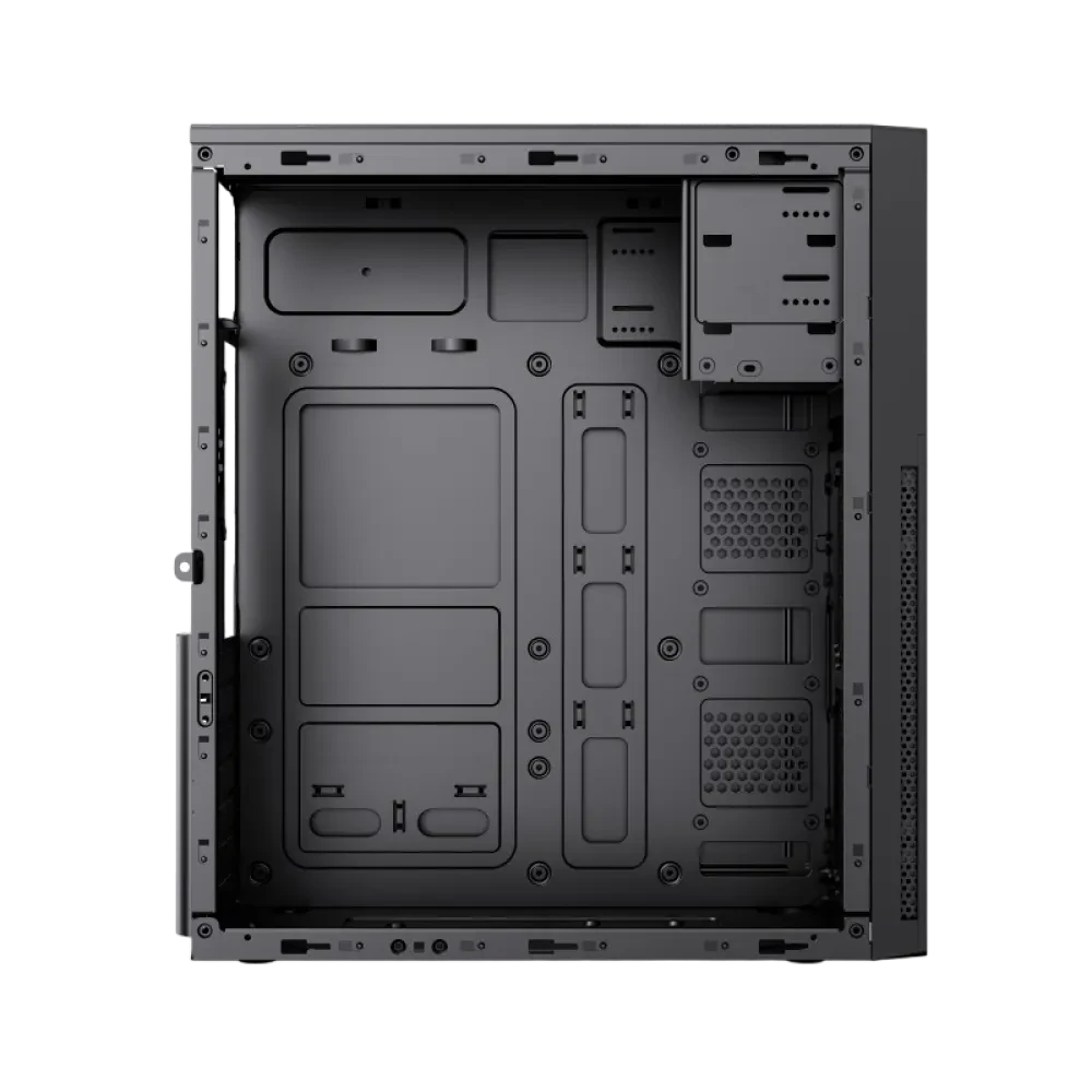 Компьютерный корпус Sohoo 2815BK, Midi-Tower, ATX, Чёрный