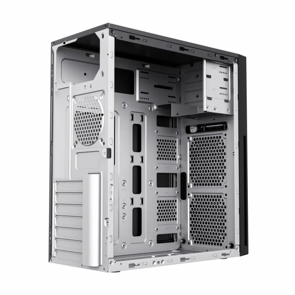 Компьютерный корпус Sohoo 2815BK, Midi-Tower, ATX, Чёрный
