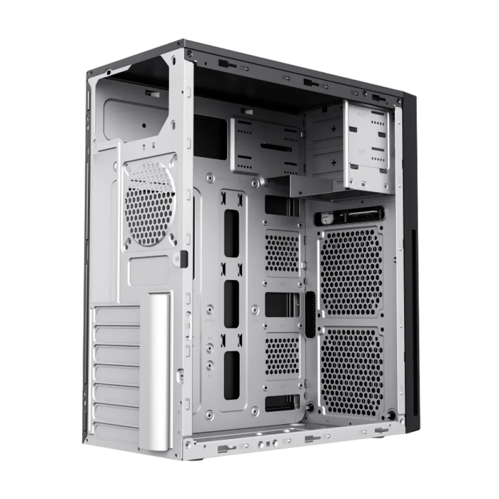 Компьютерный корпус Sohoo 2815BK, Midi-Tower, ATX, Чёрный