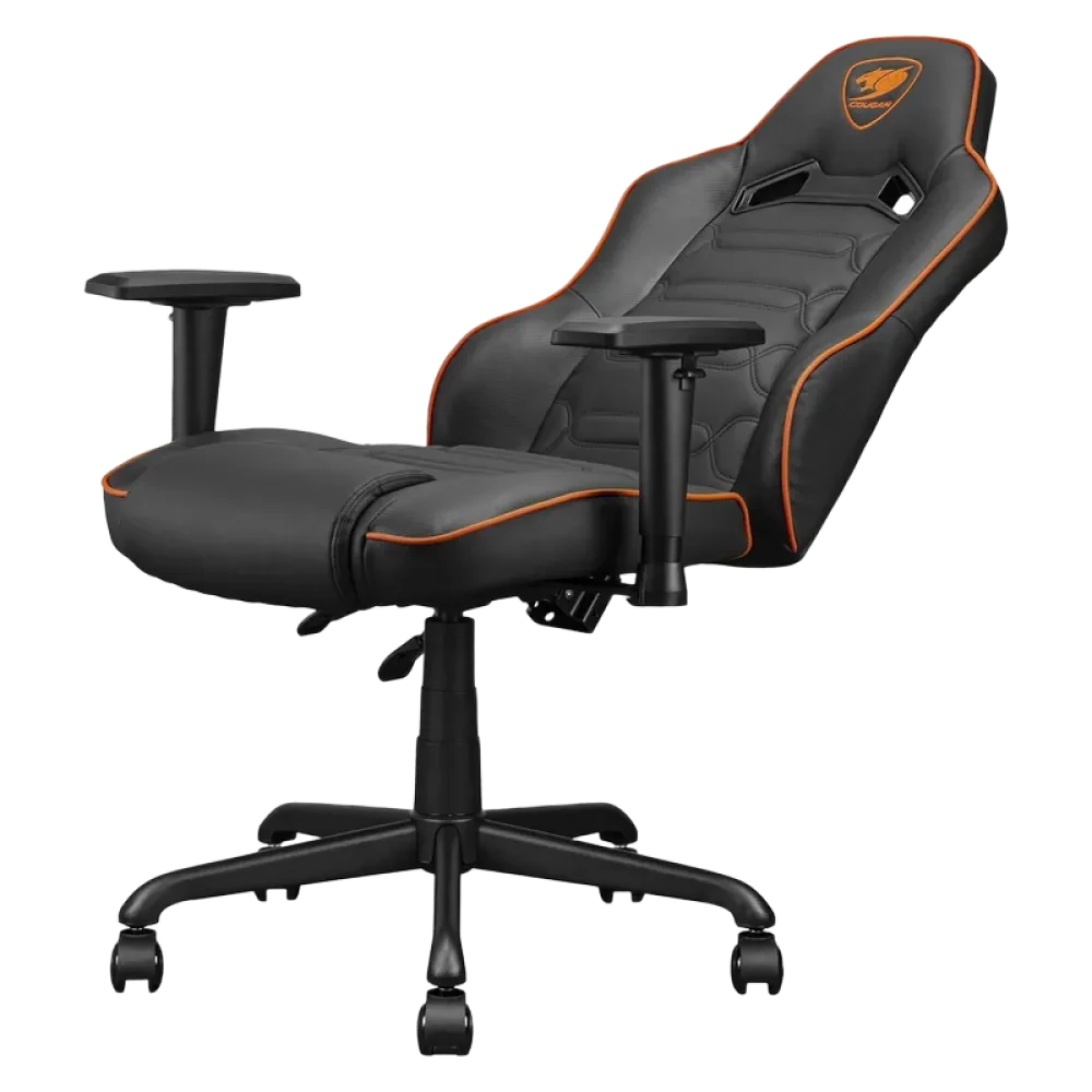 Scaun Gaming Cougar Fusion S, PVC Piele, Negru | Portocaliu