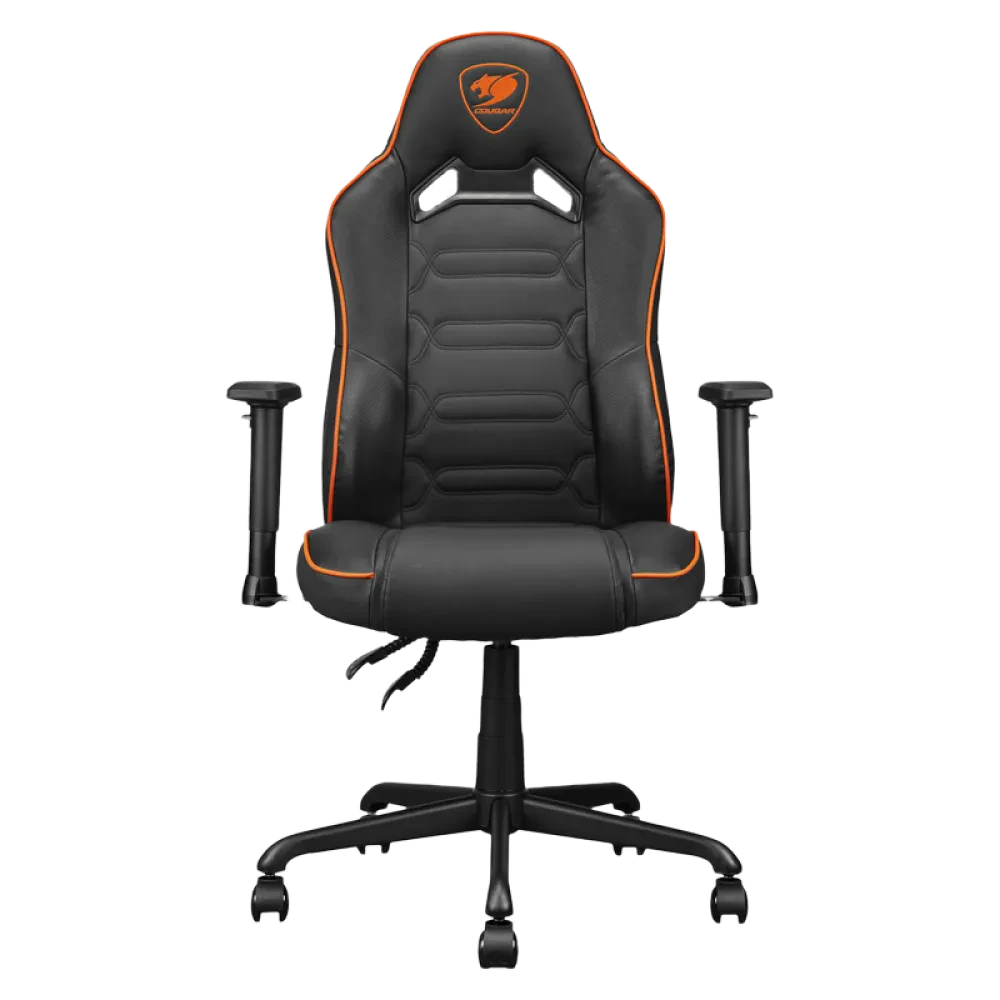 Scaun Gaming Cougar Fusion S, PVC Piele, Negru | Portocaliu