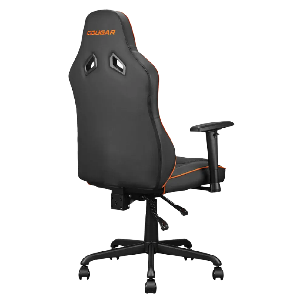 Scaun Gaming Cougar Fusion S, PVC Piele, Negru | Portocaliu