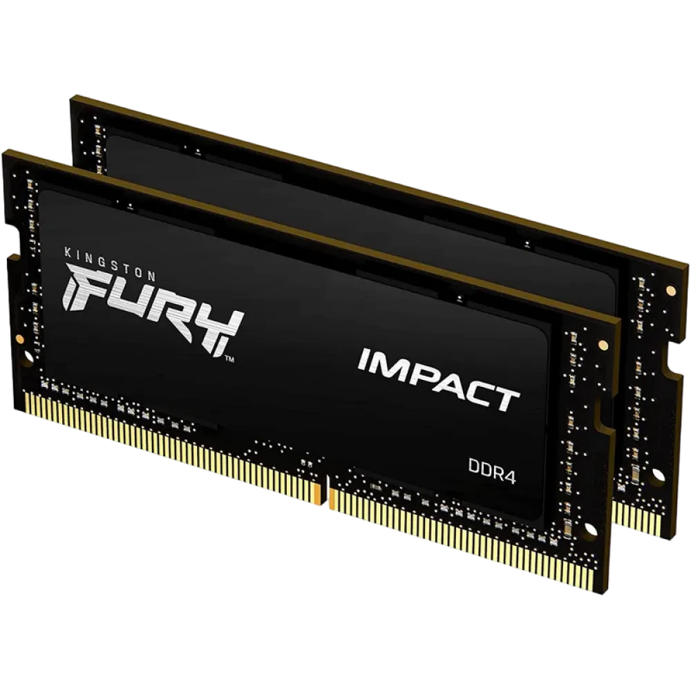 Memorie RAM Kingston FURY Impact, DDR4 SDRAM, 3200 MHz, 32 GB, KF432S20IBK2/32