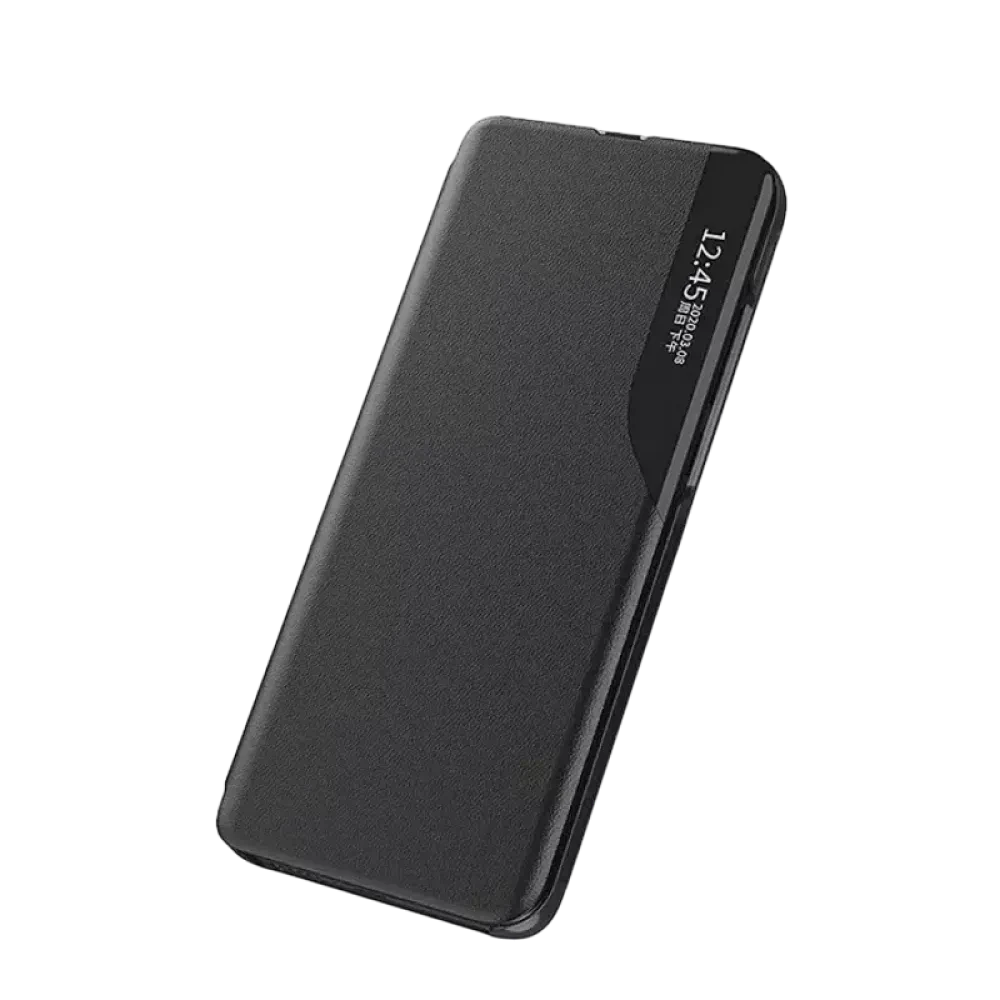 Чехол книжка Xcover Samsung Galaxy A03 - Soft Book View Series, Чёрный