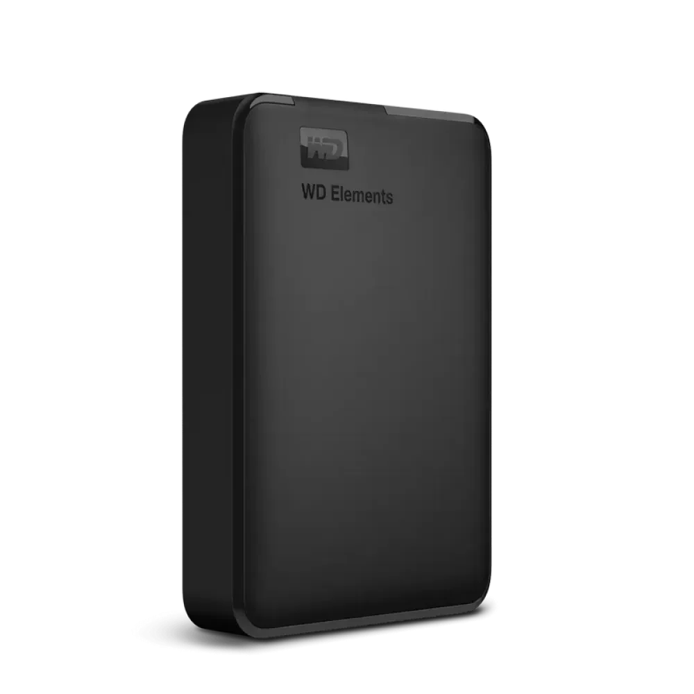 HDD portabil extern Western Digital WD Elements, 6 TB, Negru (WDBHJS0060BBK-WESN)