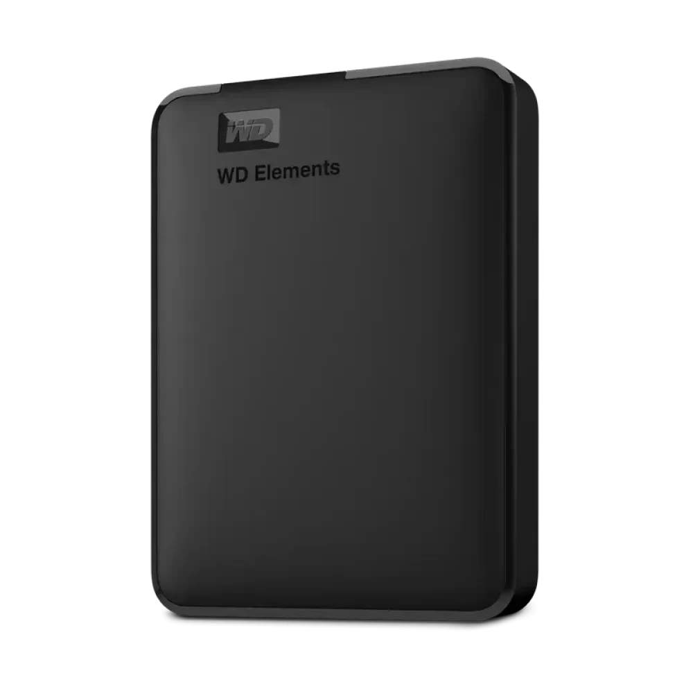 HDD portabil extern Western Digital WD Elements, 6 TB, Negru (WDBHJS0060BBK-WESN)