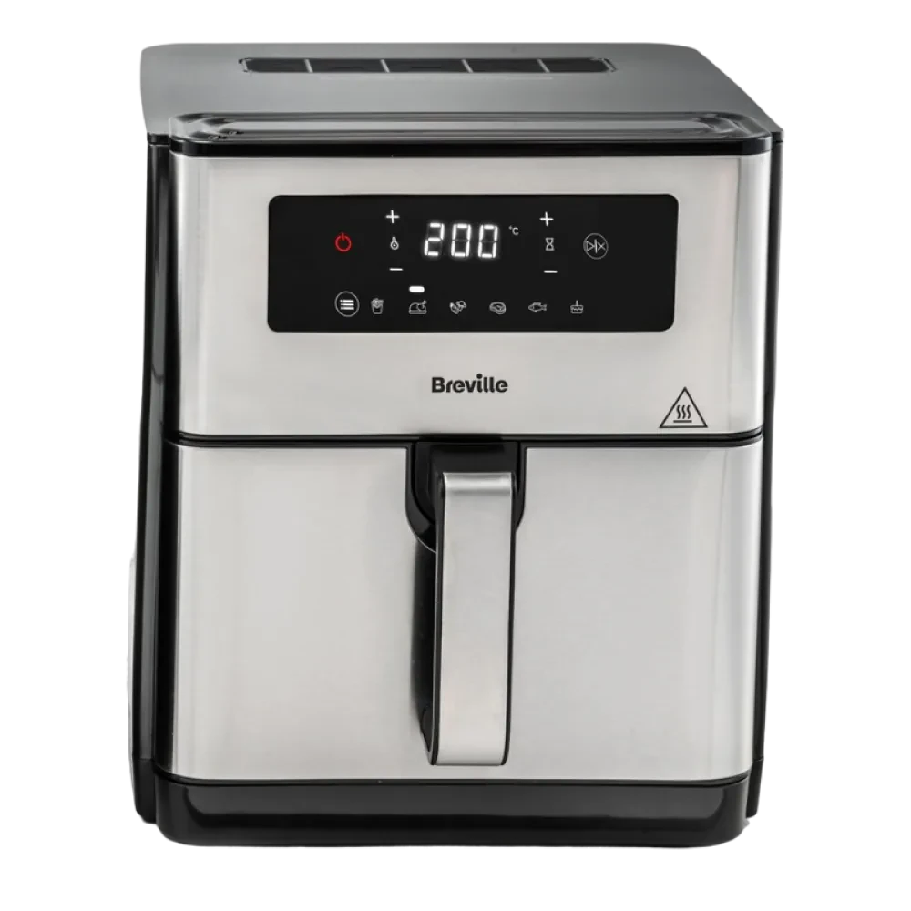 Friteuză cu aer cald Breville VDF131X-01, Argintiu