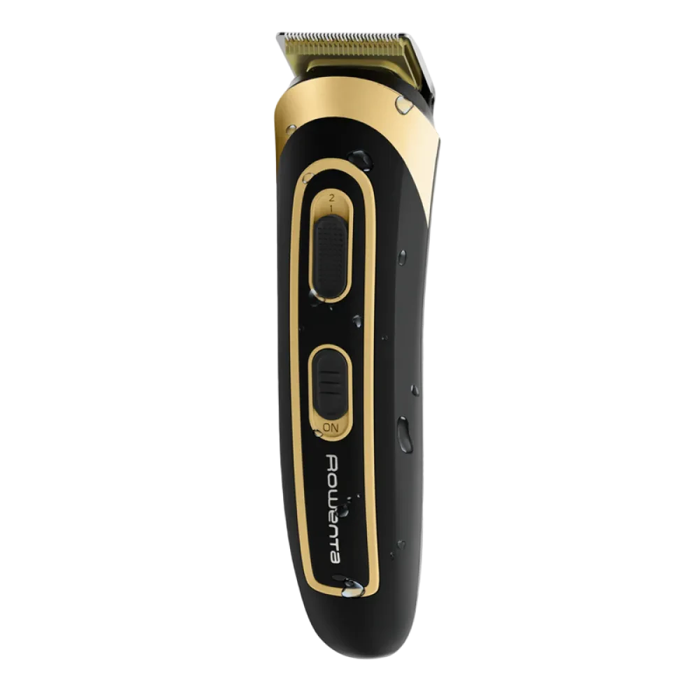 Trimmer pentru bărbați Rowenta TN9118F0, Negru | Auriu