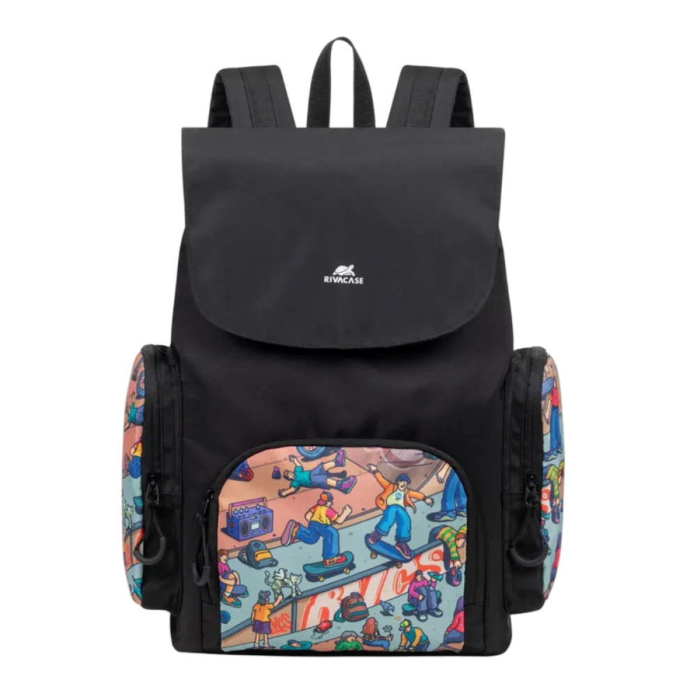 Rucsac Rivacase 5425, Poliester, Skaters
