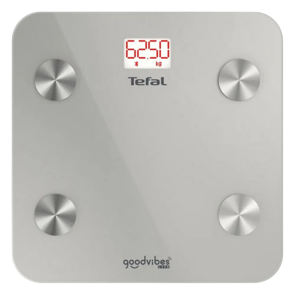 Электронные напольные весы Tefal BM9600S1, Серебристый