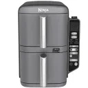 Friteuză cu aer cald Ninja Double Stack XL Smart SL451EU, Gri