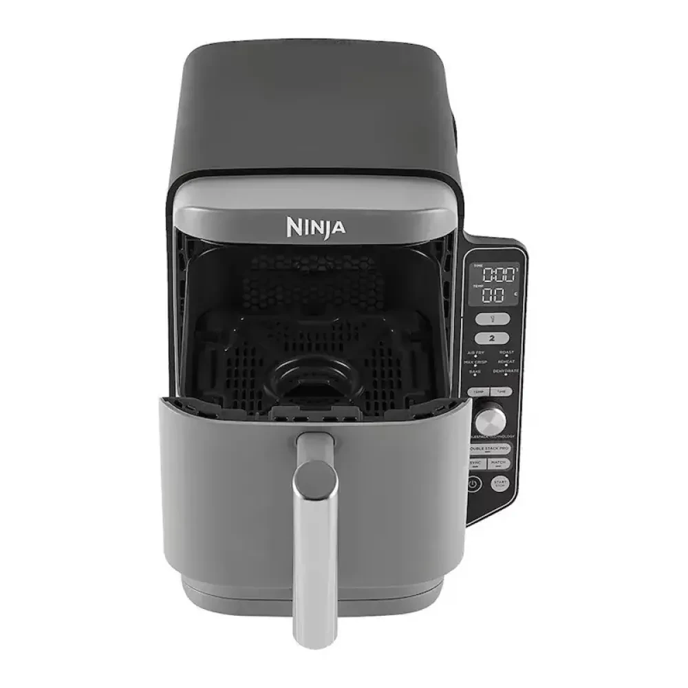 Friteuză cu aer cald Ninja Double Stack XL Smart SL451EU, Gri