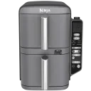 Friteuză cu aer cald Ninja Double Stack XL Smart SL451EU, Gri