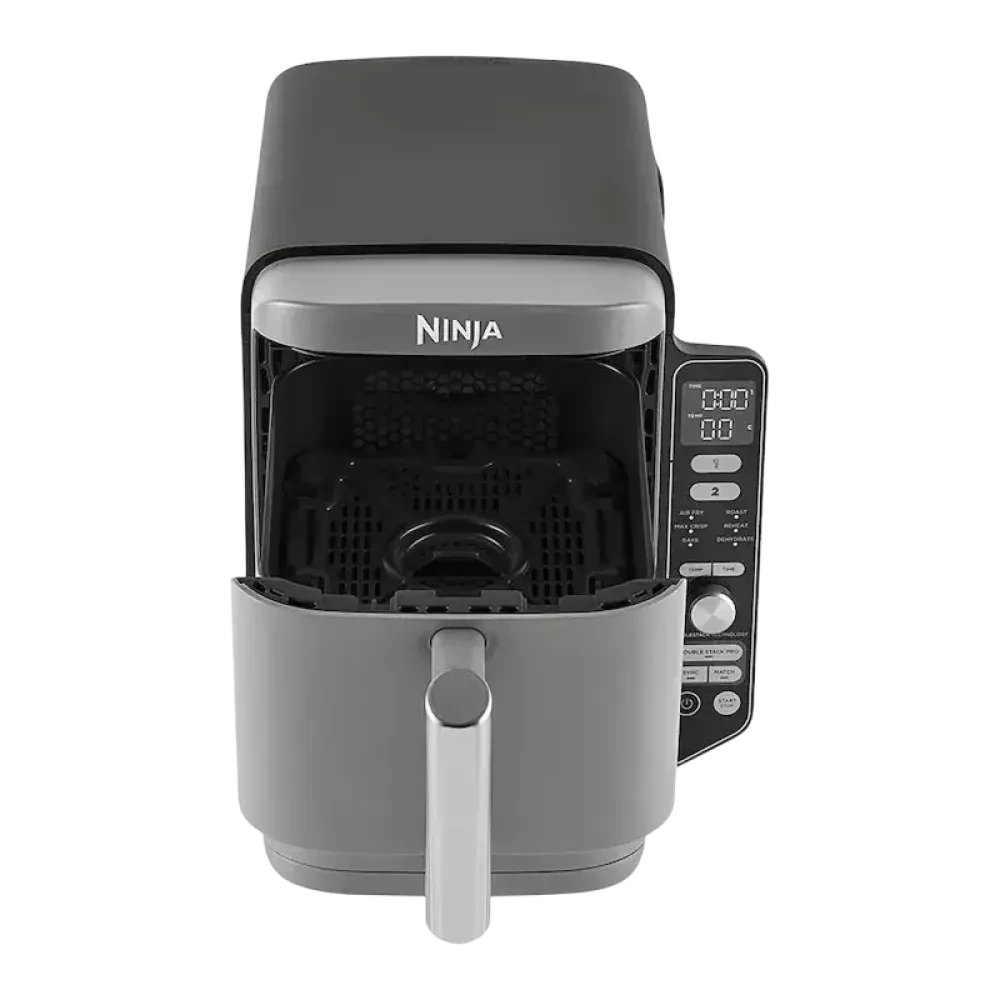 Friteuză cu aer cald Ninja Double Stack XL Smart SL451EU, Gri