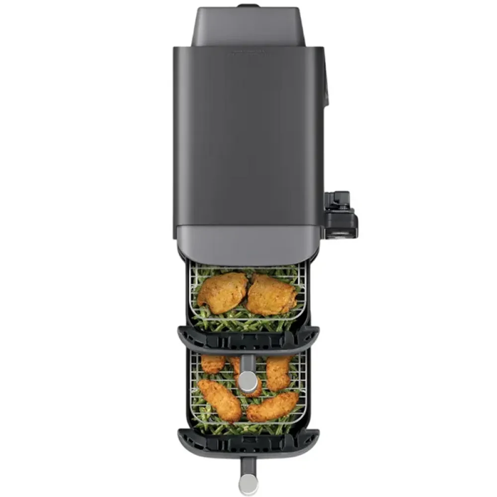 Friteuză cu aer cald Ninja Double Stack XL Smart SL451EU, Gri