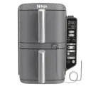 Friteuză cu aer cald Ninja Double Stack XL Smart SL451EU, Gri