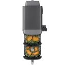 Friteuză cu aer cald Ninja Double Stack XL Smart SL451EU, Gri