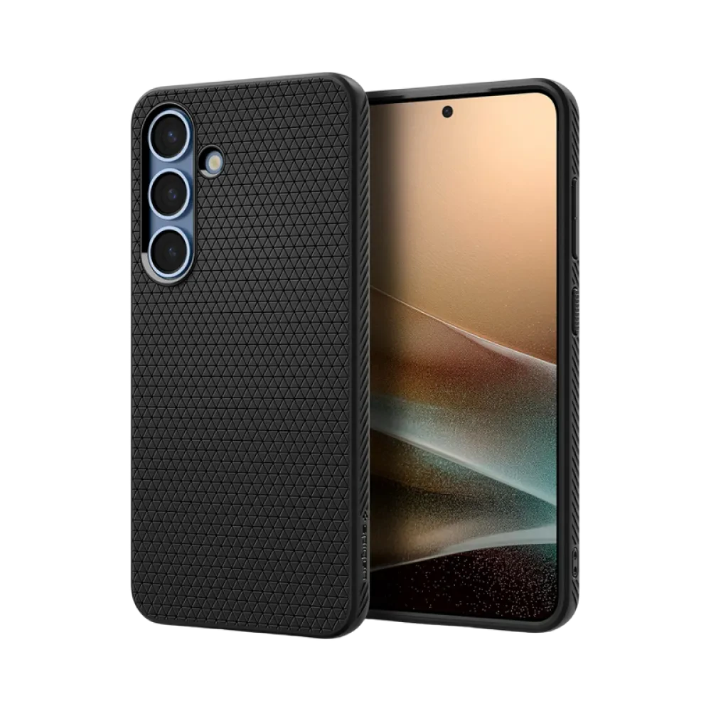 Чехол Spigen Liquid Air для Samsung Galaxy S25+, Матовый черный