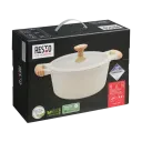 Cratiță RESTO 93803, 4,2L, 24cm, Bej