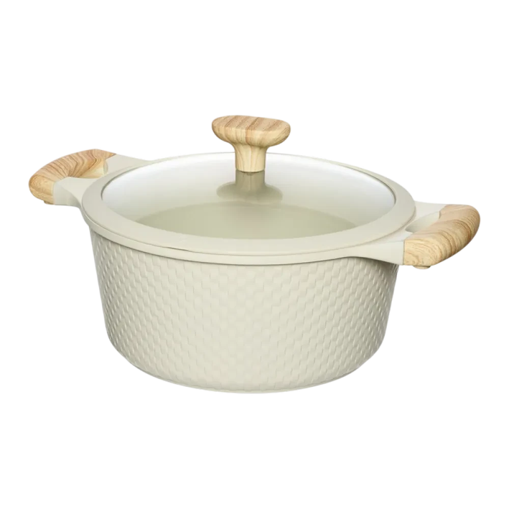 Cratiță RESTO 93803, 4,2L, 24cm, Bej