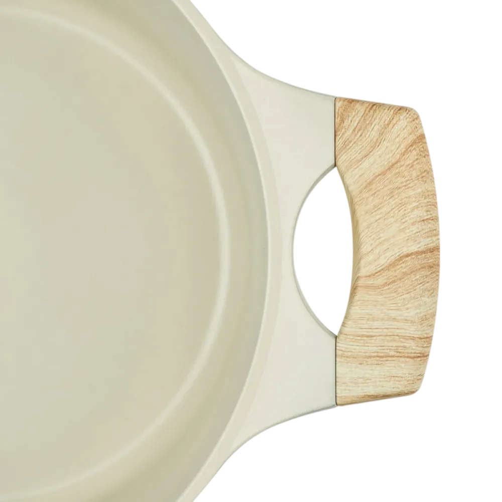 Cratiță RESTO 93803, 4,2L, 24cm, Bej