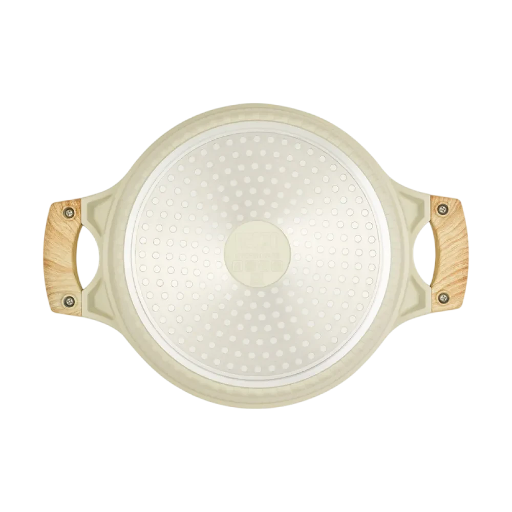 Cratiță RESTO 93803, 4,2L, 24cm, Bej