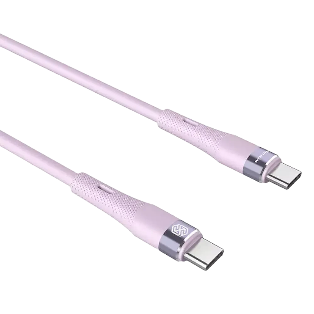 Cablu de încărcare Nillkin Type-C to Type-C Cable, Flowspeed, USB Type-C/USB Type-C, 1,2m, Violet