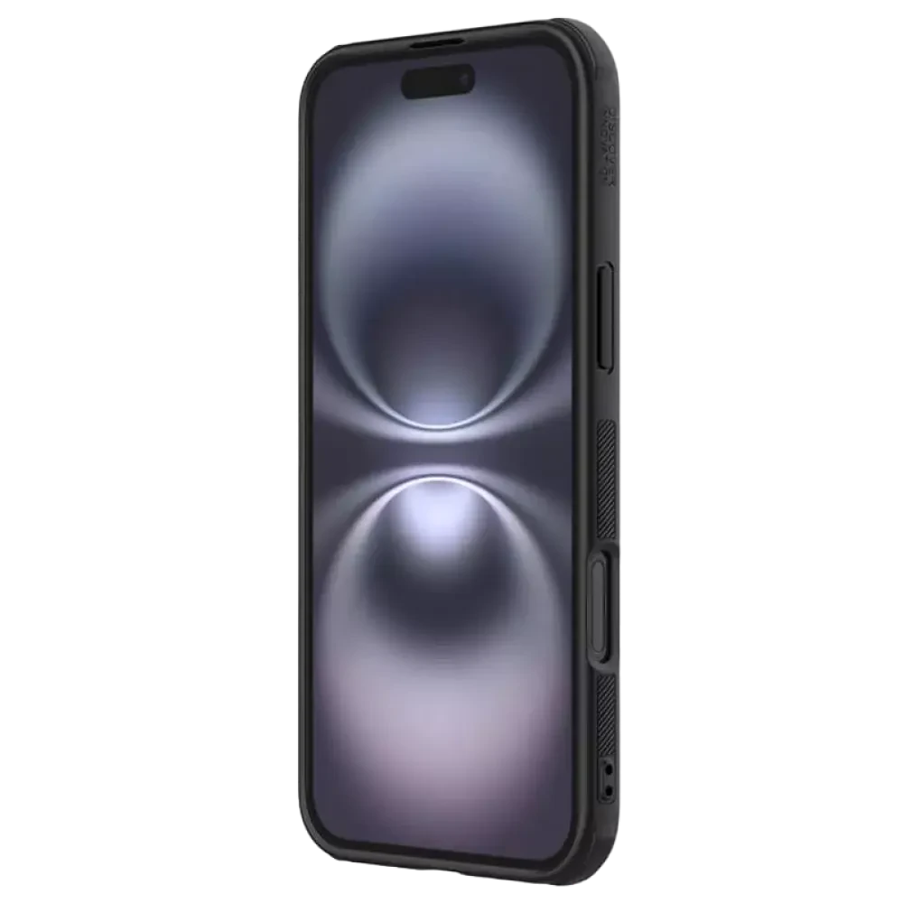 Чехол Nillkin iPhone 16 Plus - Super Frosted Shield Pro Magnetic, Чёрный