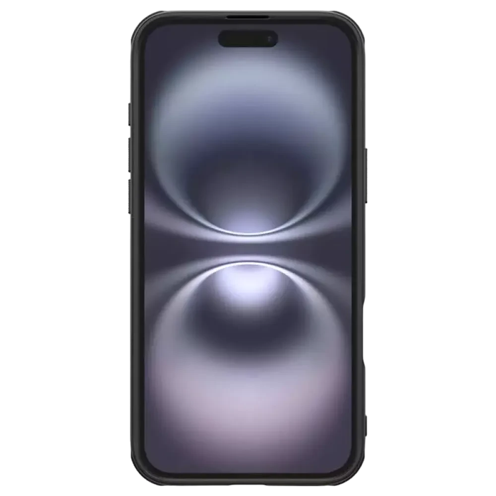 Чехол Nillkin iPhone 16 Plus - Super Frosted Shield Pro Magnetic, Чёрный