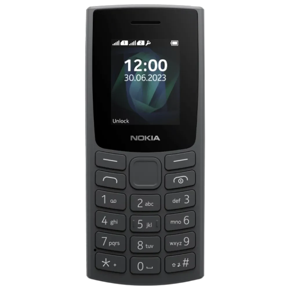 Telefon mobil Nokia 105 4G (2023), Charcoal