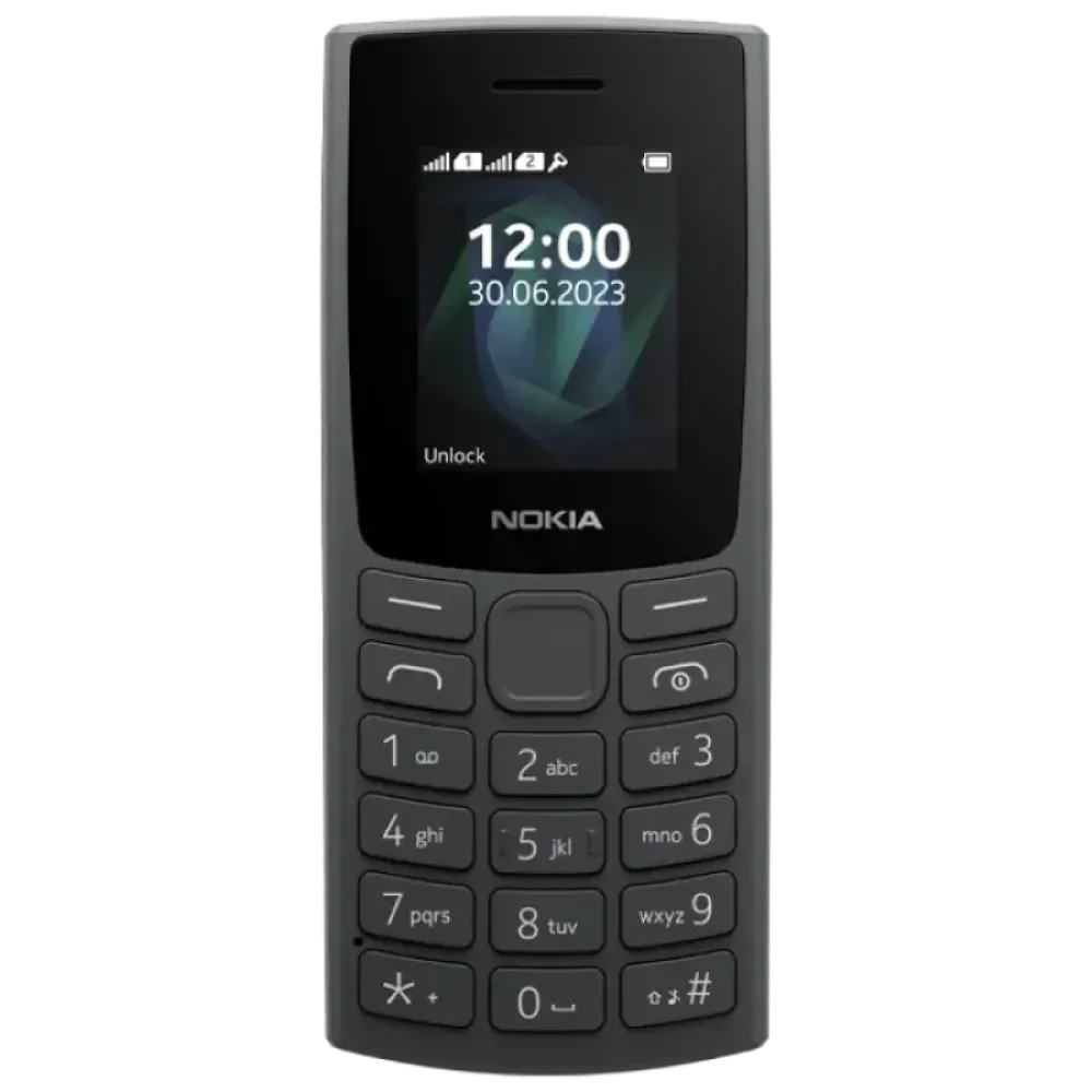 Telefon mobil Nokia 105 4G (2023), Charcoal