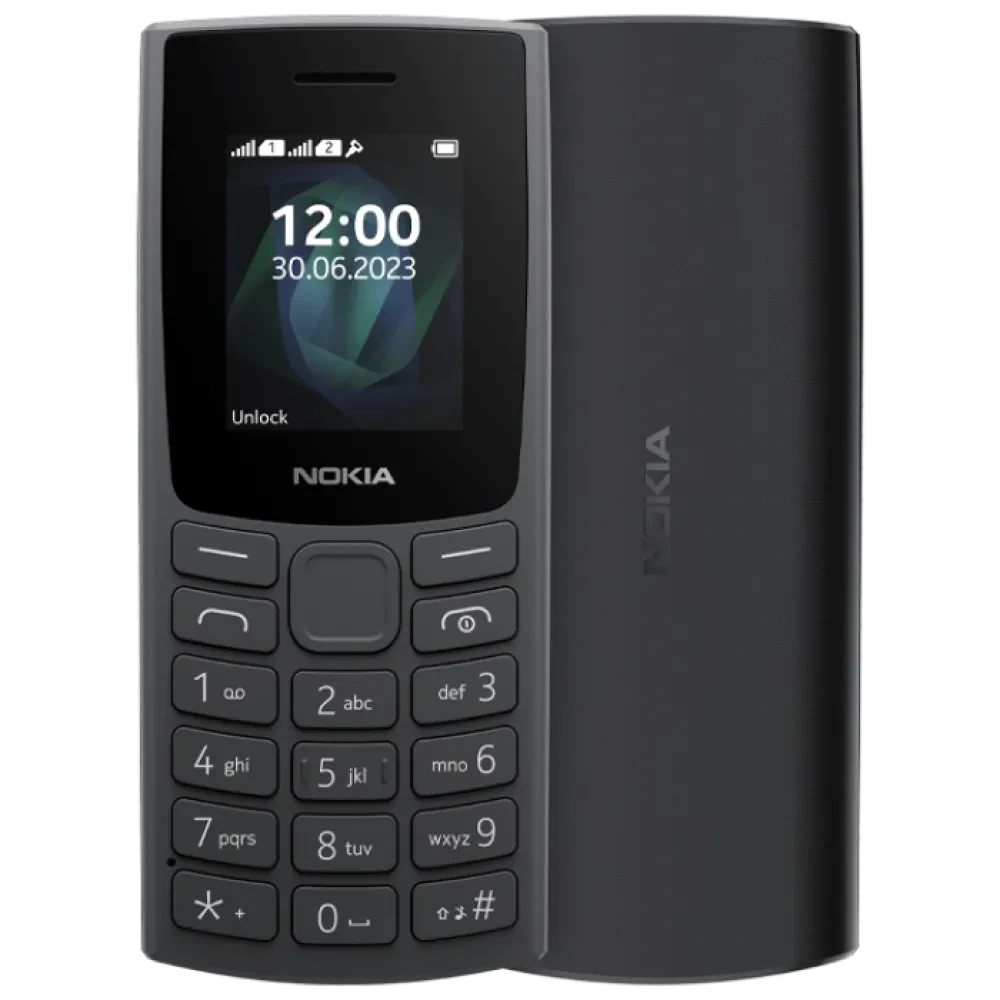 Telefon mobil Nokia 105 4G (2023), Charcoal