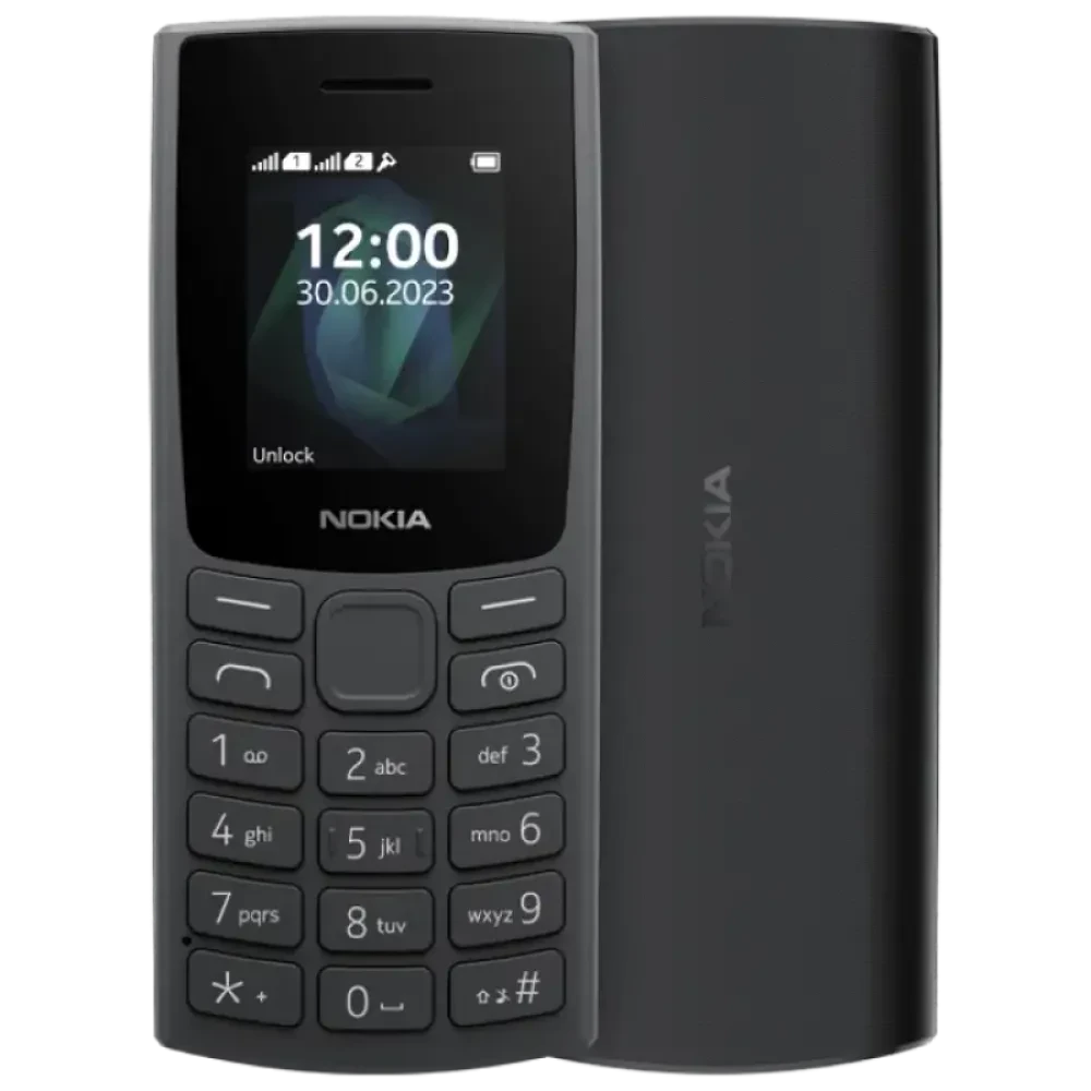 Telefon mobil Nokia 105 4G (2023), Charcoal