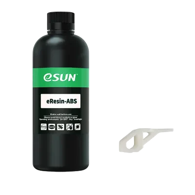 Fotopolimer pentru imprimare 3D ESUN A200 eResin-ABS Pro, 0.5 kg, white, Alb