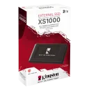 SSD portabil extern Kingston XS1000 BoC, 2 TB, Negru (SXS1000/2000GA)