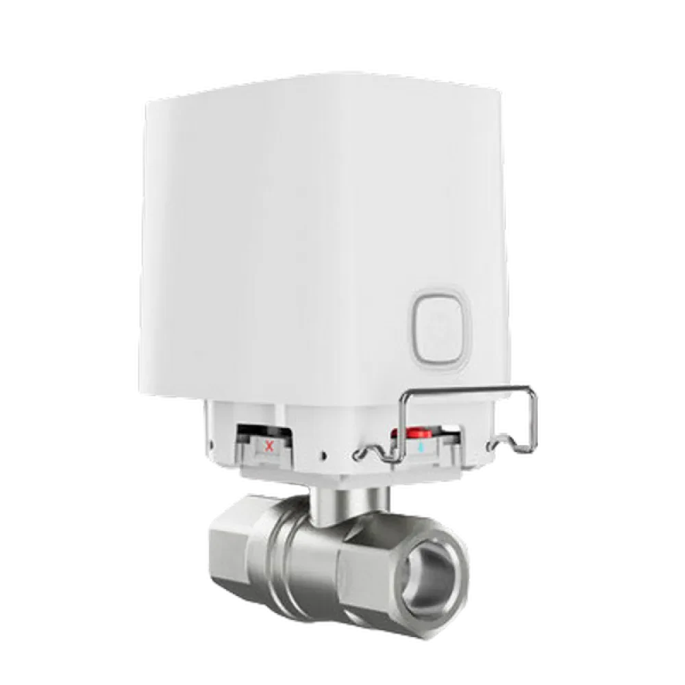 Беспроводной Кран Перекрытия Воды Ajax WaterStop ½" (DN 15) Jeweller, Белый