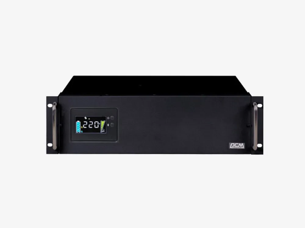 Sursă de alimentare neîntreruptibilă PCM KIN-3000AP RM, Linear-interactiv, 3000VA, Montare pe rafturi