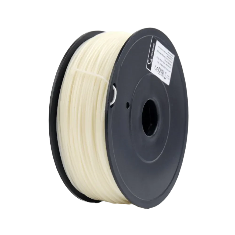 Filament pentru imprimantă 3D Gembird FF-3DP-ABS1.75-02-NAT, ABS, Alb , 1.75 mm, 0,6kg