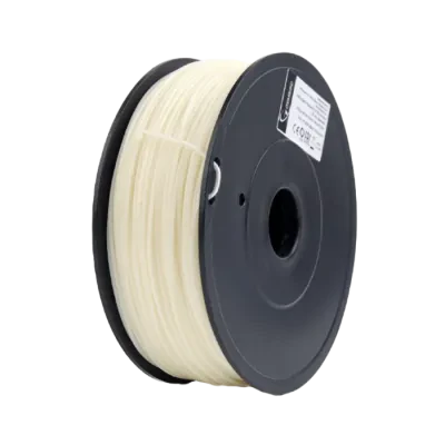 Filament pentru imprimantă 3D Gembird FF-3DP-ABS1.75-02-NAT, ABS, Alb , 1.75 mm, 0,6kg