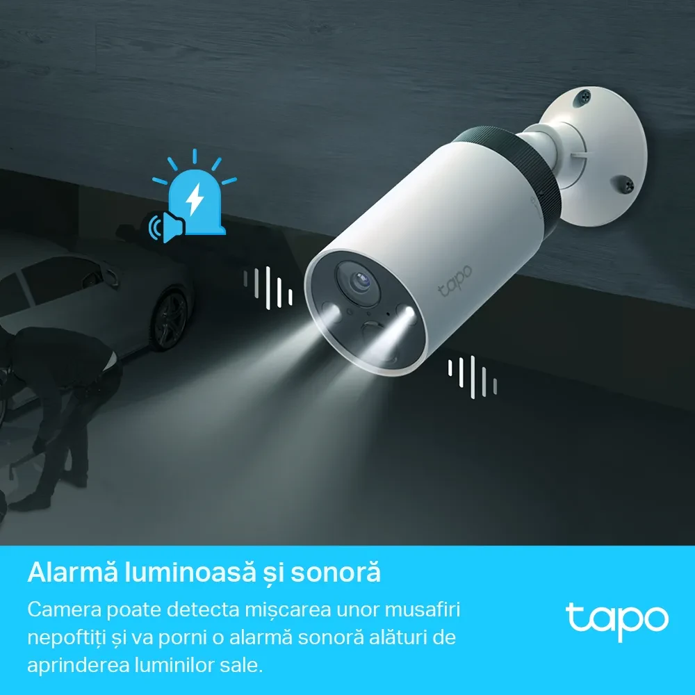 TP-Link TAPO C420S1, 4Mpix, Outdoor Battery Powered Security Camera Kit