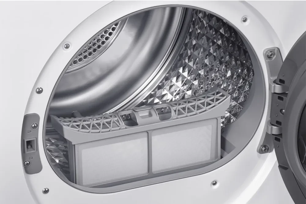 Uscător de rufe Samsung DV90CGC2A0AELE, 9kg, Alb