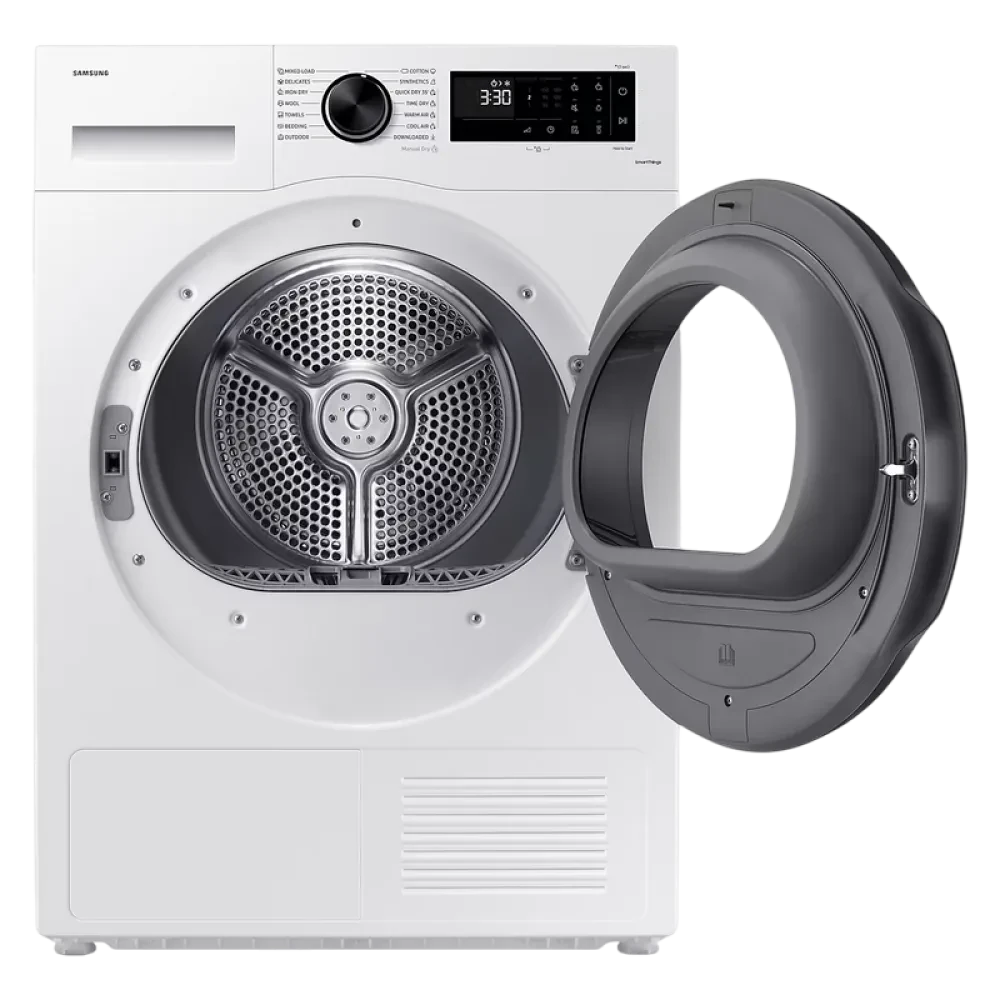 Uscător de rufe Samsung DV90CGC2A0AELE, 9kg, Alb