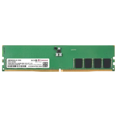 Memorie RAM Transcend JetRam, DDR5 SDRAM, 5600 MHz, 32 GB, JM5600ALE-32G