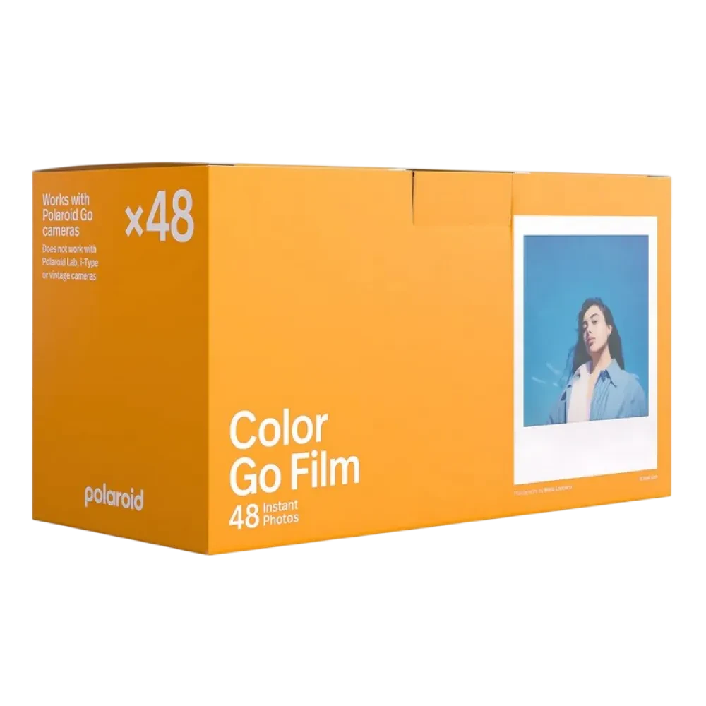 Hârtie foto Polaroid Go Color Film, 48 buc, Alb