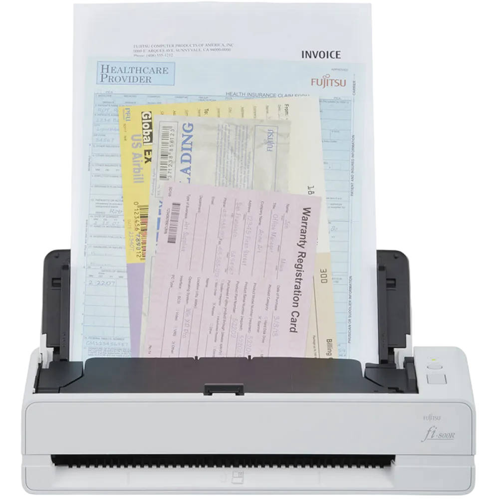 Scaner de documente cu alimentare automată Fujitsu fi-800R, A4, Gri