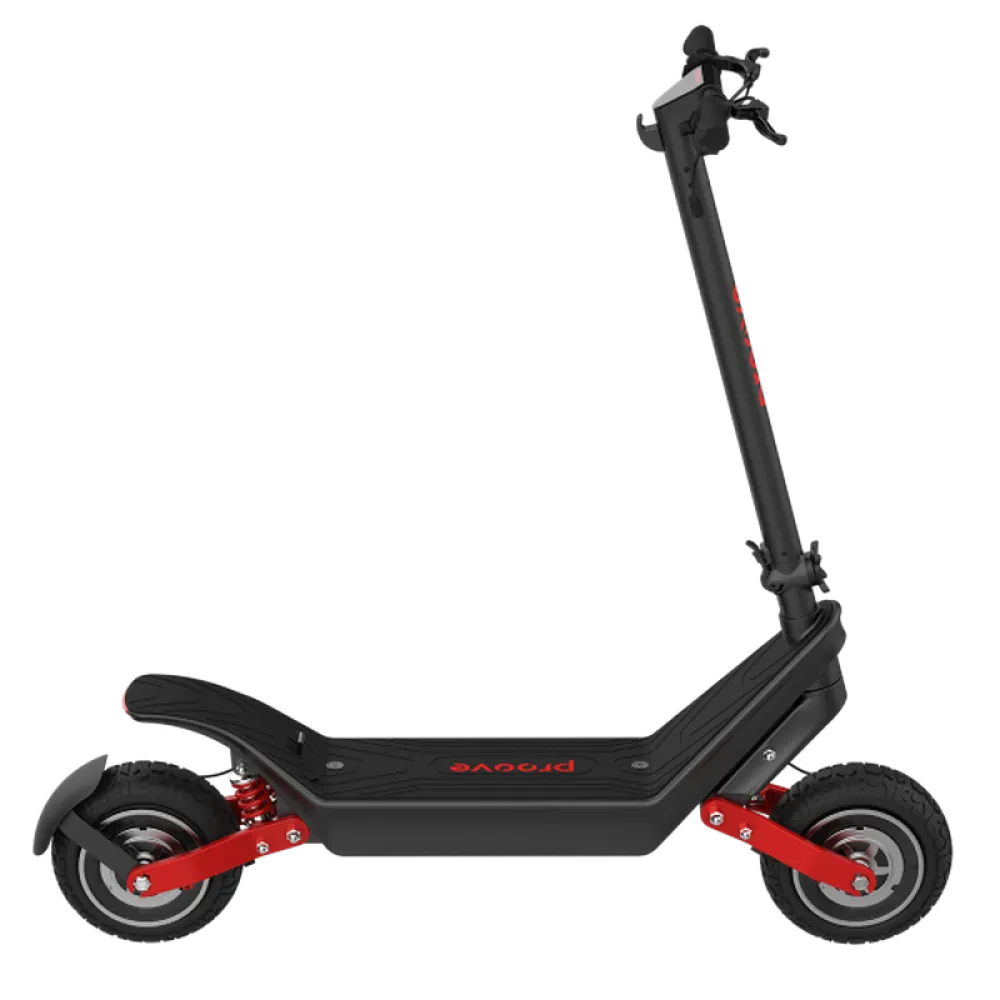 Trotinetă electrică Proove X-City Dual Sport, Negru | Roșu