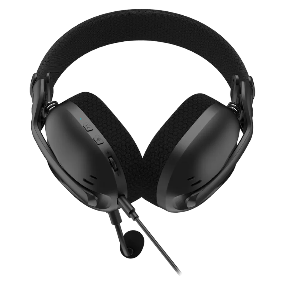 Căști gaming HATOR Hyperpunk 3 USB, Cu fir, Negru