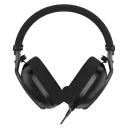 Căști gaming HATOR Hyperpunk 3 USB, Cu fir, Negru
