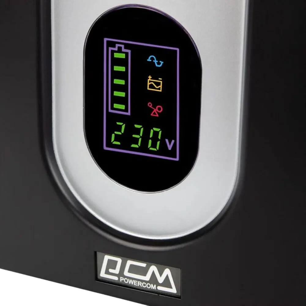 Sursă de alimentare neîntreruptibilă PCM IMD-825AP, Linear-interactiv, 825VA, Turn